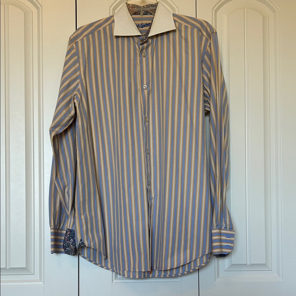 Robert Graham Dress Shirt 16 1/2- 42 - Picture 2 of 7
